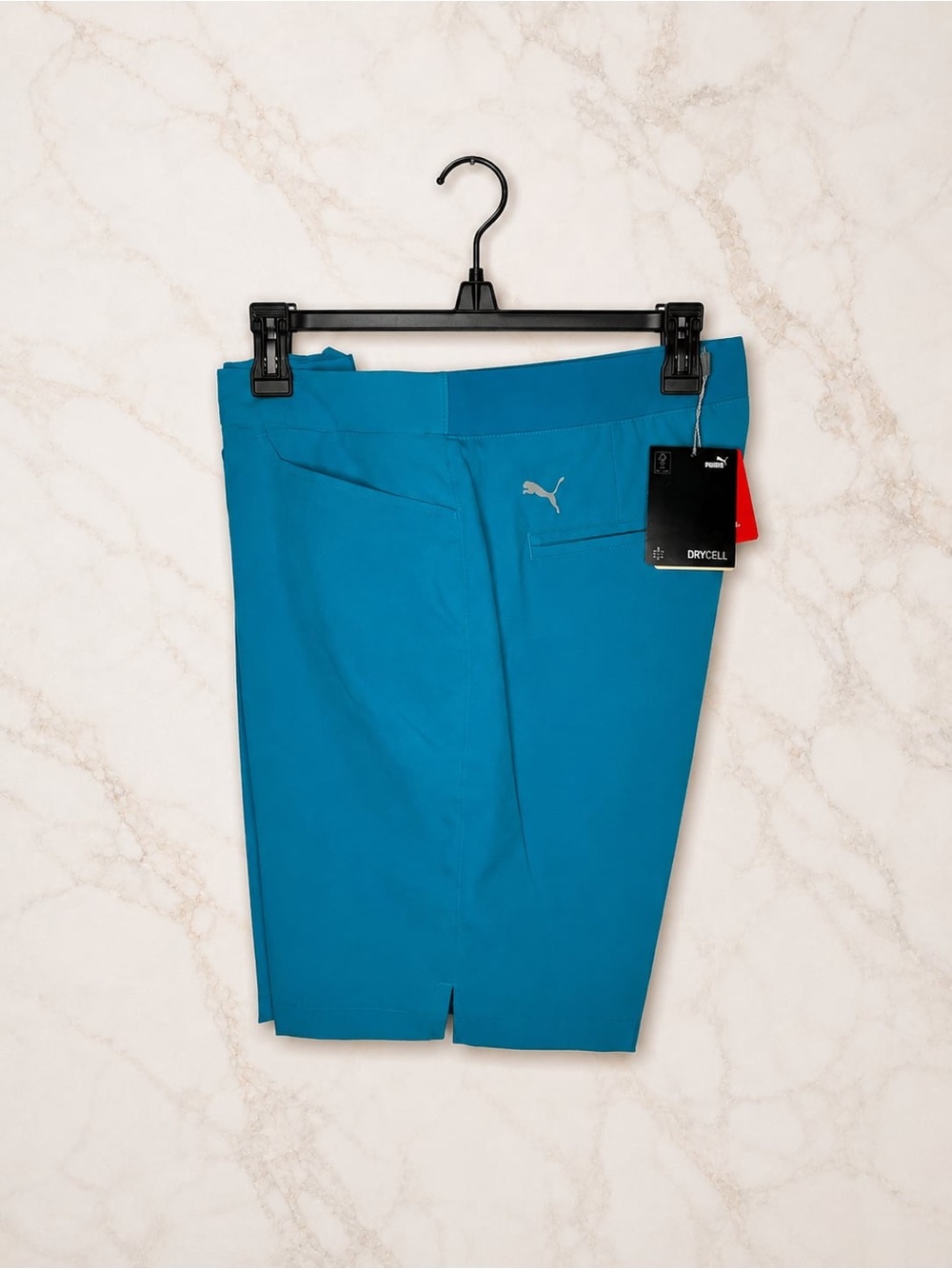 Puma DryCell Women’s Teal Active Shorts - Lightweight Performance size L - Picture 5 of 7